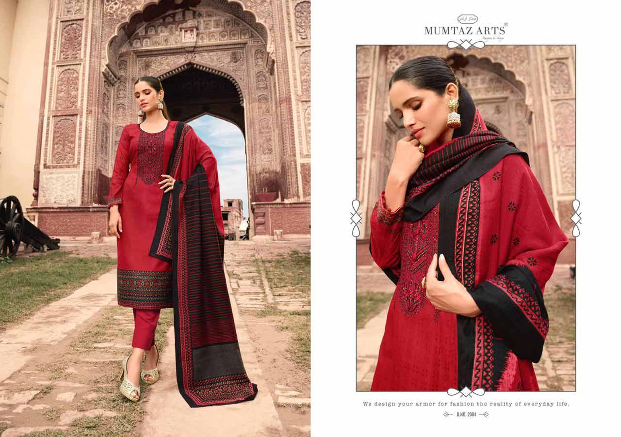Mumtaz Art Cashmere Vol 1 Karachi Work Suit Mumtaz Art Cashmere Vol 1 Karachi Work Suit